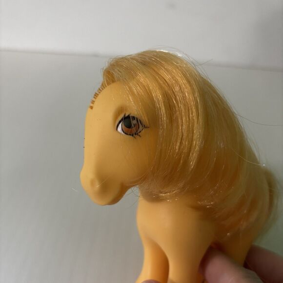 My Little Pony G1 MLP Butterscotch Hasbro 1982 Hong Kong Vintage 80s Toy - Picture 5 of 9